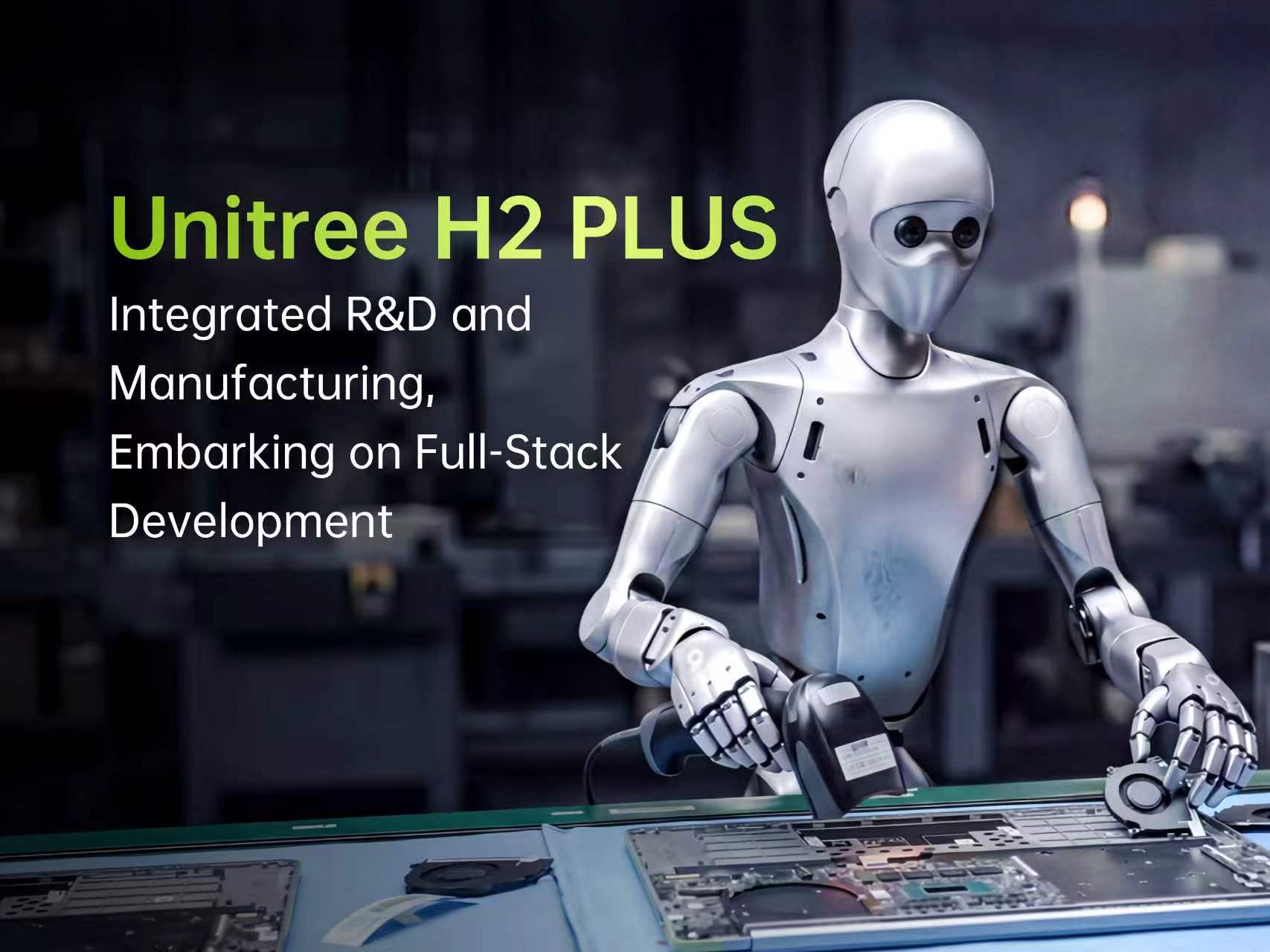 Unitree Announces H2 Plus, an NVIDIA Isaac GR00T Reference Humanoid Robot for Academic Research